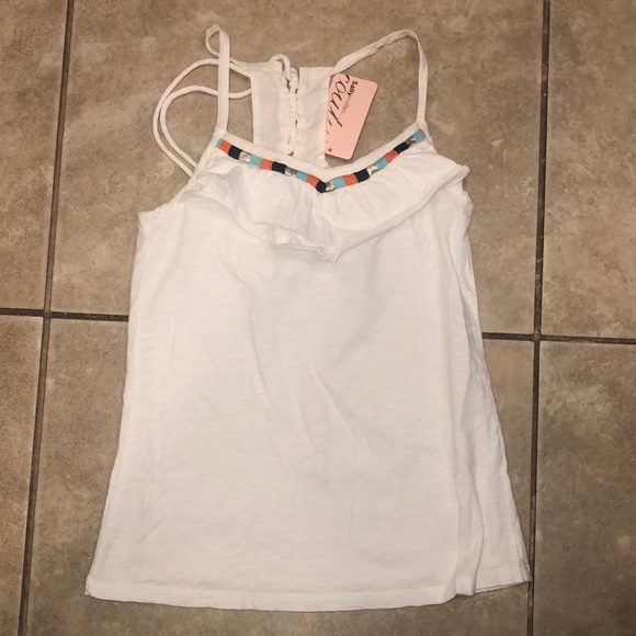 Sally Miller Other - Sallymiller Couture size 10/M girls top in white - NWT